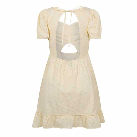 Дамски поли и рокли Jack Wills Broderie Mini Dress Jack Wills Broderie Mini Dress Дамски поли и рокли