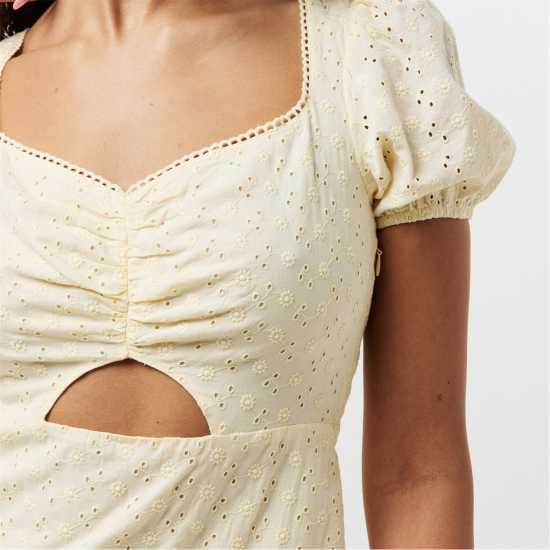 Дамски поли и рокли Jack Wills Broderie Mini Dress Jack Wills Broderie Mini Dress Дамски поли и рокли