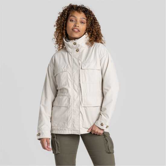 Craghoppers Women's Nosilife Adventure Insect Repellent Weather Resistant Field Jacket  
