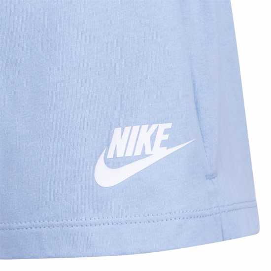 Nike Club Shorts Set Infant Girls Ocean Bliss 