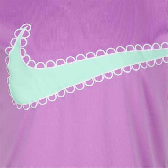 Nike Тениска Ic T Shirt And Shorts Set Infant Girls Mint Foam Бебешки дрехи