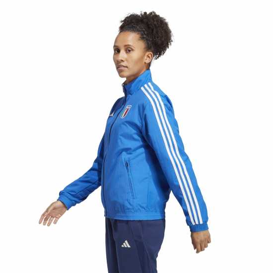 Дамско водонепромокаемо облекло Adidas Italy Away Anthem Jacket 2023 Womens Adidas Italy Away Anthem Jacket 2023 Womens Дамско водонепромокаемо облекло