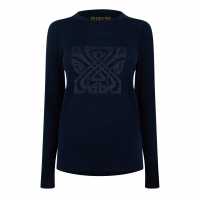 Biba Merino Logo Jumper  Дамски пуловери и жилетки