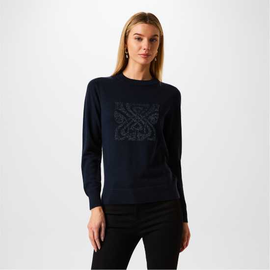 Biba Merino Logo Jumper  