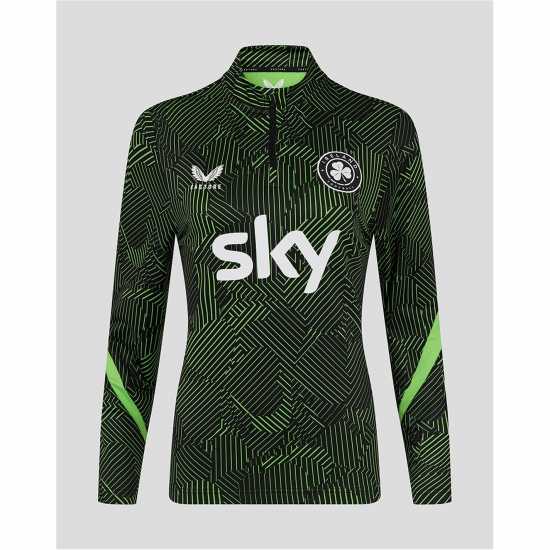 Дамски горнища с цип Castore Ireland Matchday Half Zip Top 2025 Womens Castore Ireland Matchday Half Zip Top 2025 Womens Дамски горнища с цип