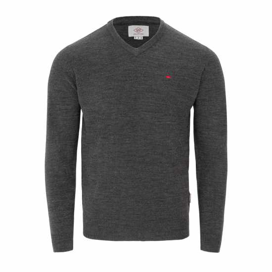 Lee Cooper Cooper Long Sleeve V Neck Jumper Угъл Lee Cooper Cooper Long Sleeve V Neck Jumper Угъл