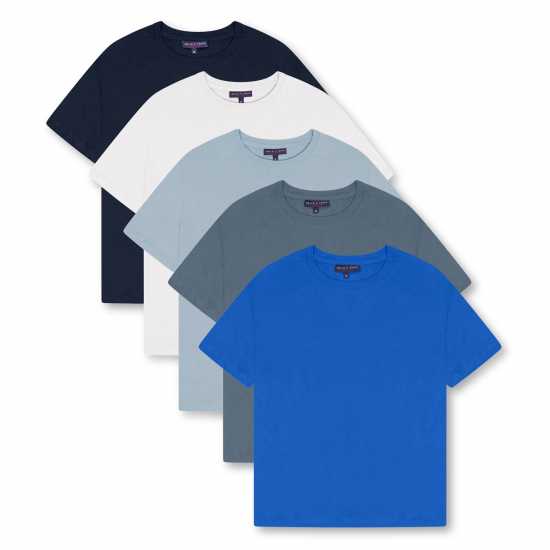 Smith And Jones Bluesy 5 Pack Tee  Мъжки пижами