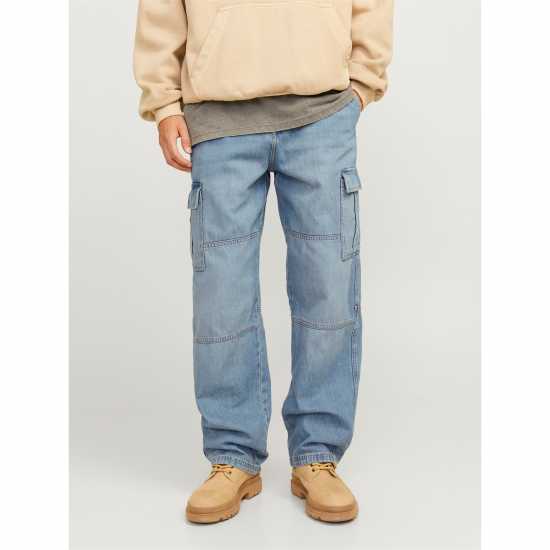 Мъжки Дънки Eddie Wide Leg Jeans Mens Мъжки Дънки Eddie Wide Leg Jeans Mens