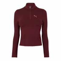 Puma Train Reg Length Half Zip Fleece Womens  