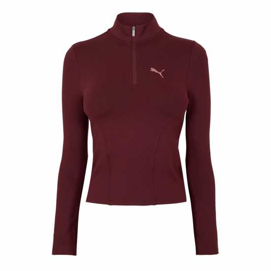 Puma Train Reg Length Half Zip Fleece Womens  