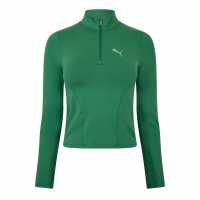 Puma Train Reg Length Half Zip Fleece Womens Vine 