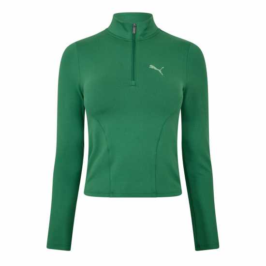Puma Train Reg Length Half Zip Fleece Womens Vine 