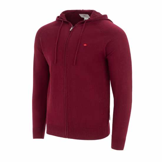 Lee Cooper Cooper Long Sleeve Zip Thru Hoodie Бордово 