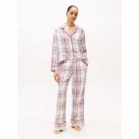 Tommy Hilfiger Thb Ls Slpr Pj Set Ld61  