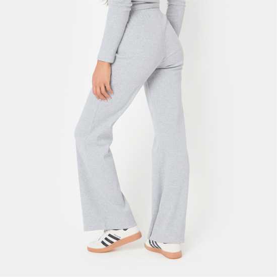 Jersey Rib Wide Leg Trousers Jersey Rib Wide Leg Trousers