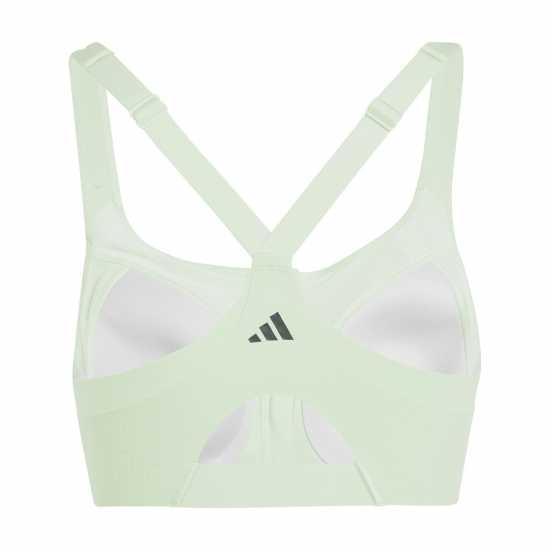 Adidas Tlrdim Lux Zip High Impact Sports Bra Womens  