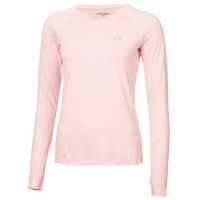 Горнище С Дълъг Ръкав Calvin Klein Golf Long Sleeve Top Womens Розово розово Дамско голф облекло
