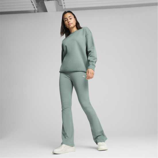 Puma Ess High-Waist Flared Leggings Trousers Womens  