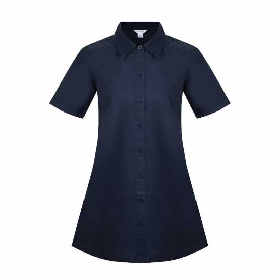 Miso Oxford Day Dress Womens Морска синьо Дамски поли и рокли