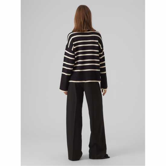 Vero Moda Knit Striped Jumper  Дамски пуловери и жилетки
