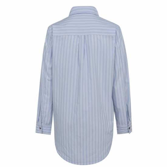 Us Polo Assn Карирана Блуза Striped Shirt Skyway Дамски ризи и тениски