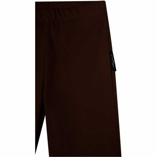 Hype Ribbed Cropped Leggings Hype Ribbed Cropped Leggings