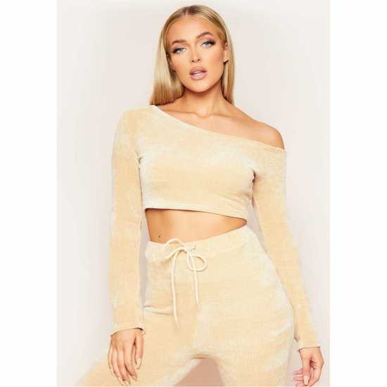 Дамски пуловери Missy Empire Off Shoulder Cropped Jumper Missy Empire Off Shoulder Cropped Jumper Дамски пуловери