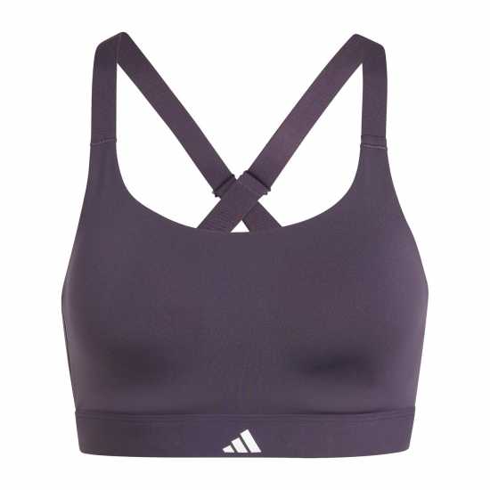 Adidas Tlrdim Luxe Hs High Impact Sports Bra Womens  
