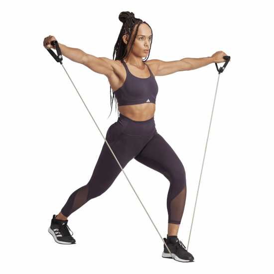 Adidas Tlrdim Luxe Hs High Impact Sports Bra Womens  