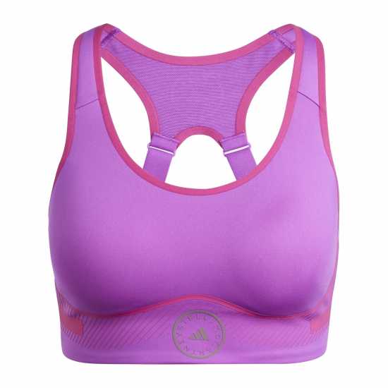 Adidas Women's Asmc Tpa Non Wired High Impact Sports Bra Purple 