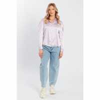 Influence Ls Satin Shirt Ld99  Дамски ризи и тениски
