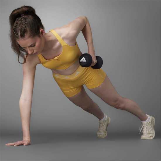 Adidas Tlrdim Lux Zip High Impact Sports Bra Womens  
