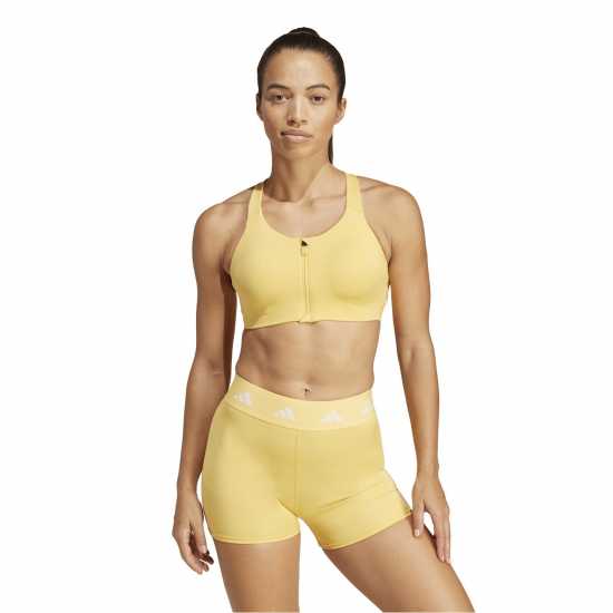 Adidas Tlrdim Lux Zip High Impact Sports Bra Womens  