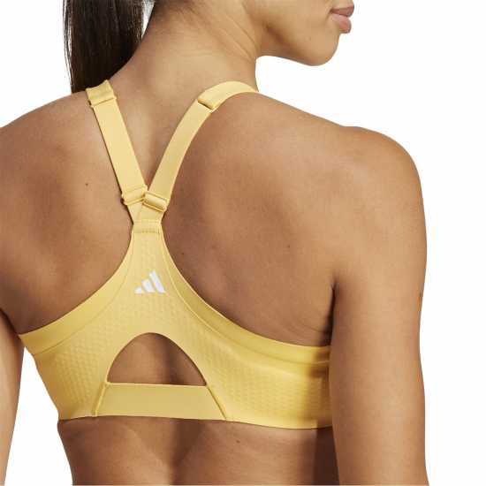 Adidas Tlrdim Lux Zip High Impact Sports Bra Womens  