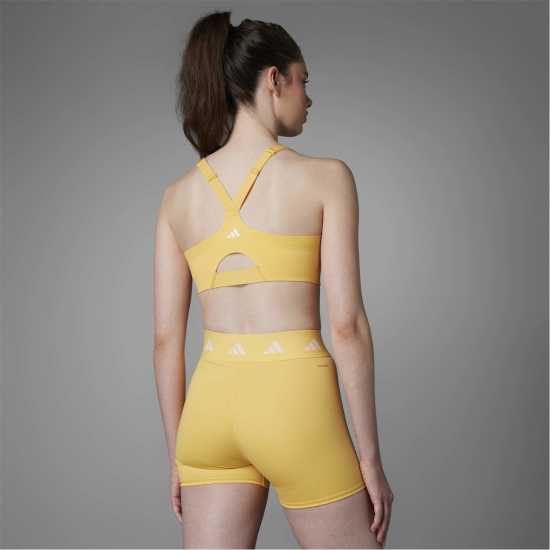 Adidas Tlrdim Lux Zip High Impact Sports Bra Womens  