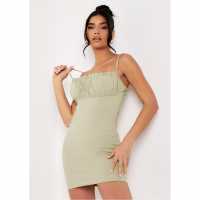 Missy Empire Front Strap Mini Dress  Дамски поли и рокли