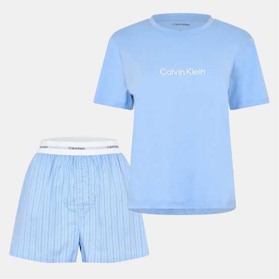 Calvin Klein Calvin Ss Short Set Ld61 Calvin Klein Calvin Ss Short Set Ld61