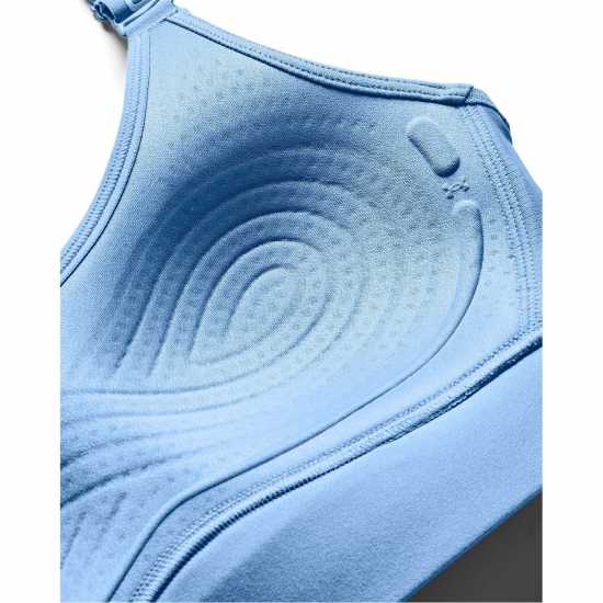 Under Armour Armour Ua Infinity Mid 2.0 Bra Medium Impact Sports Womens Blue Спортни сутиени