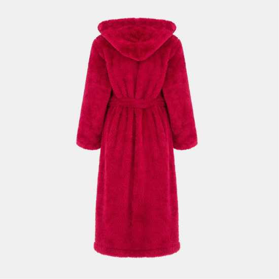 Linea Fleece Robe Women Berry Дамски пижами