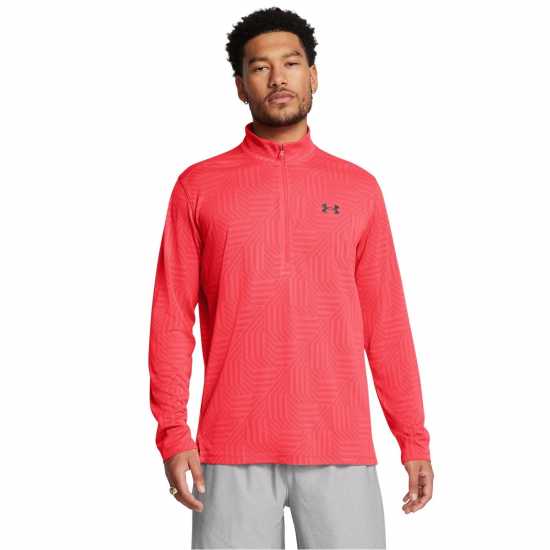 Under Armour Men's Tech Geotessa 1/4 Zip Fleece Червено 