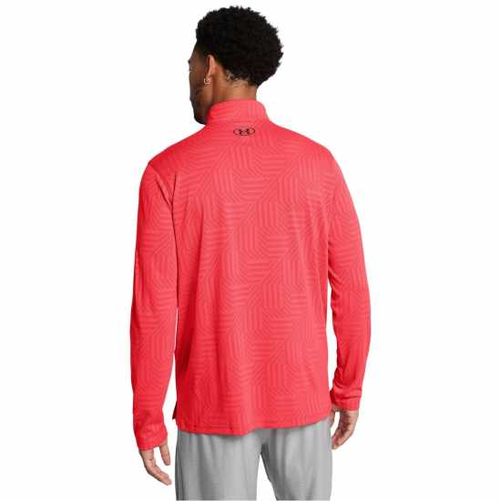 Under Armour Men's Tech Geotessa 1/4 Zip Fleece Червено 