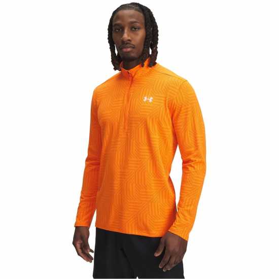 Under Armour Men's Tech Geotessa 1/4 Zip Fleece Оранжево 