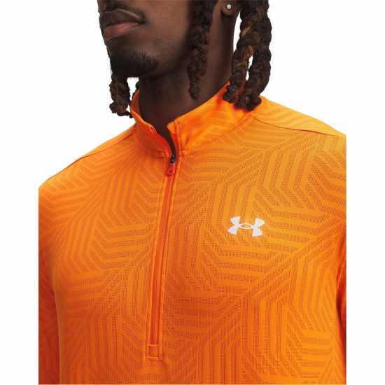 Under Armour Men's Tech Geotessa 1/4 Zip Fleece Оранжево 