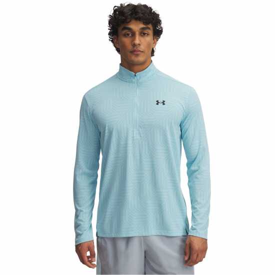 Under Armour Men's Tech Geotessa 1/4 Zip Fleece Синьо 