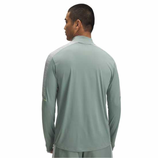 Under Armour Мъжко Горнище С Цип Tech Quarter Zip Top Mens Green 