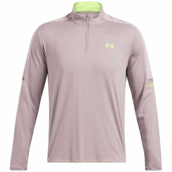 Under Armour Мъжко Горнище С Цип Tech Quarter Zip Top Mens Grey 