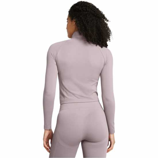 Under Armour Quarter Zip Cropped Fleece Сиво Under Armour Quarter Zip Cropped Fleece Сиво