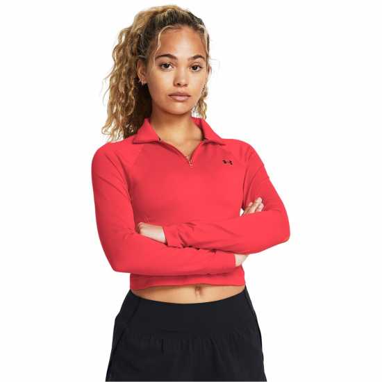 Дамски полар Under Armour Quarter Zip Crop Ld99 Under Armour Quarter Zip Crop Ld99 Дамски полар