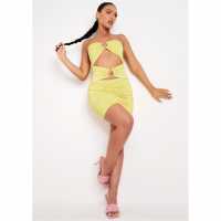 Missy Empire Out Ruched Mini Dress  Дамски поли и рокли