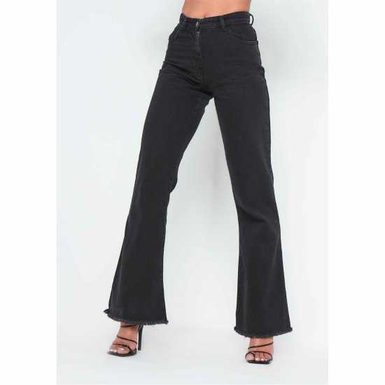 Waisted Flare Leg Jeans Waisted Flare Leg Jeans